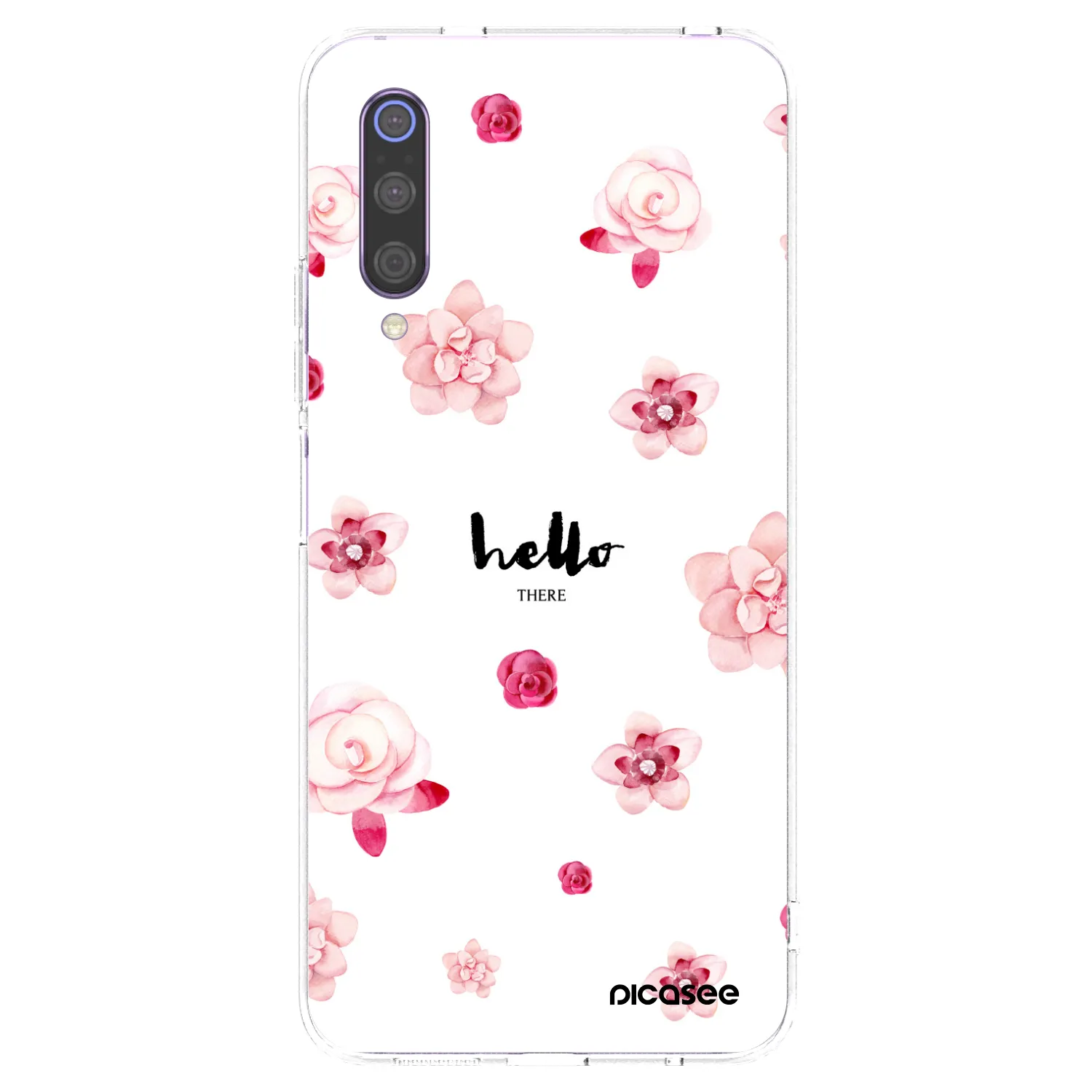 Picasee átlátszó szilikon tok az alábbi mobiltelefonokra Xiaomi Mi 9 - Hello there