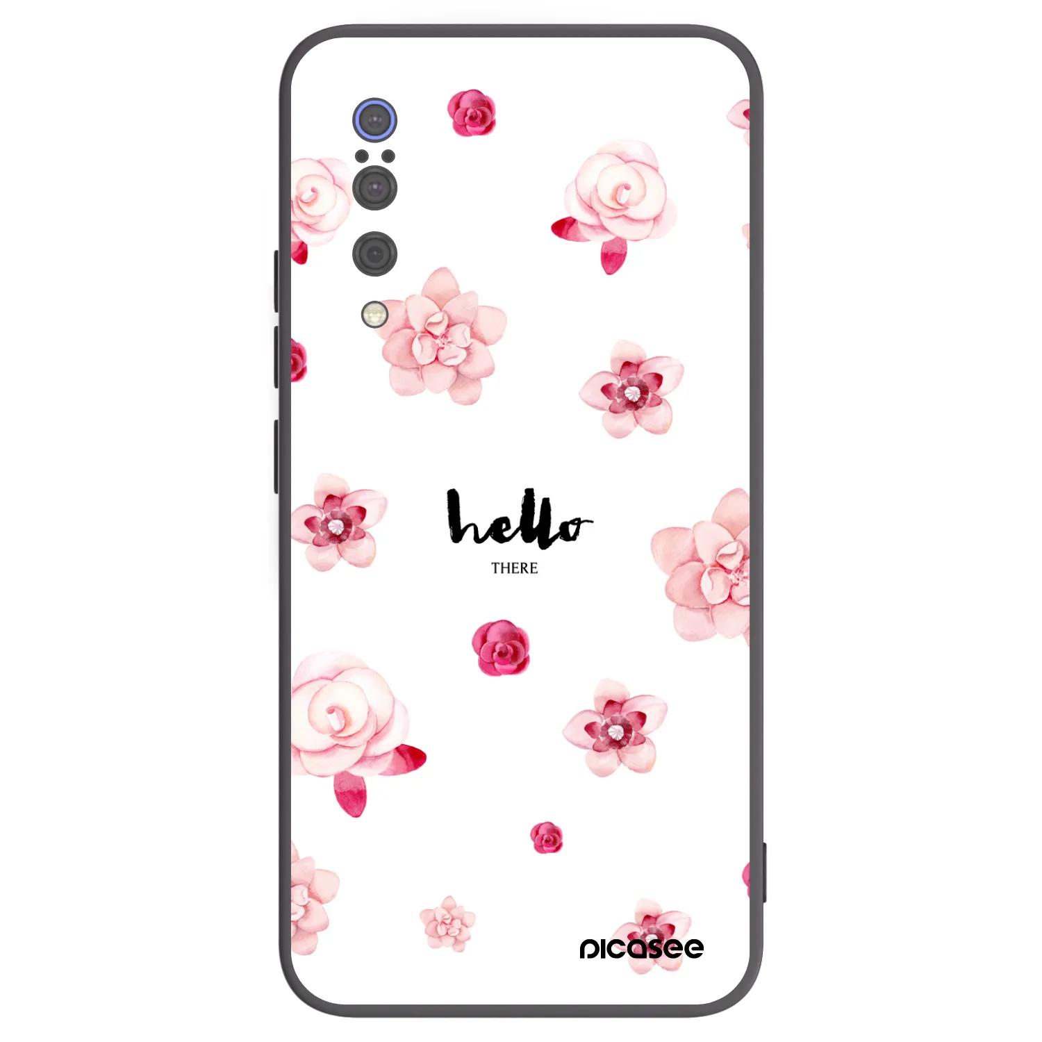 Picasee fekete szilikon tok az alábbi mobiltelefonokra Xiaomi Mi 9 - Hello there