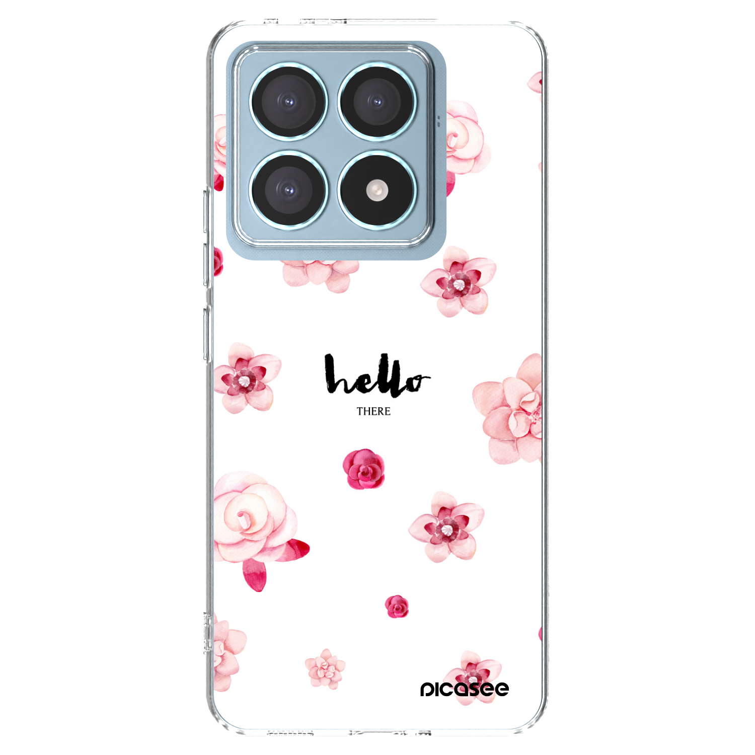 Picasee átlátszó szilikon tok az alábbi mobiltelefonokra Xiaomi 14T Pro - Hello there