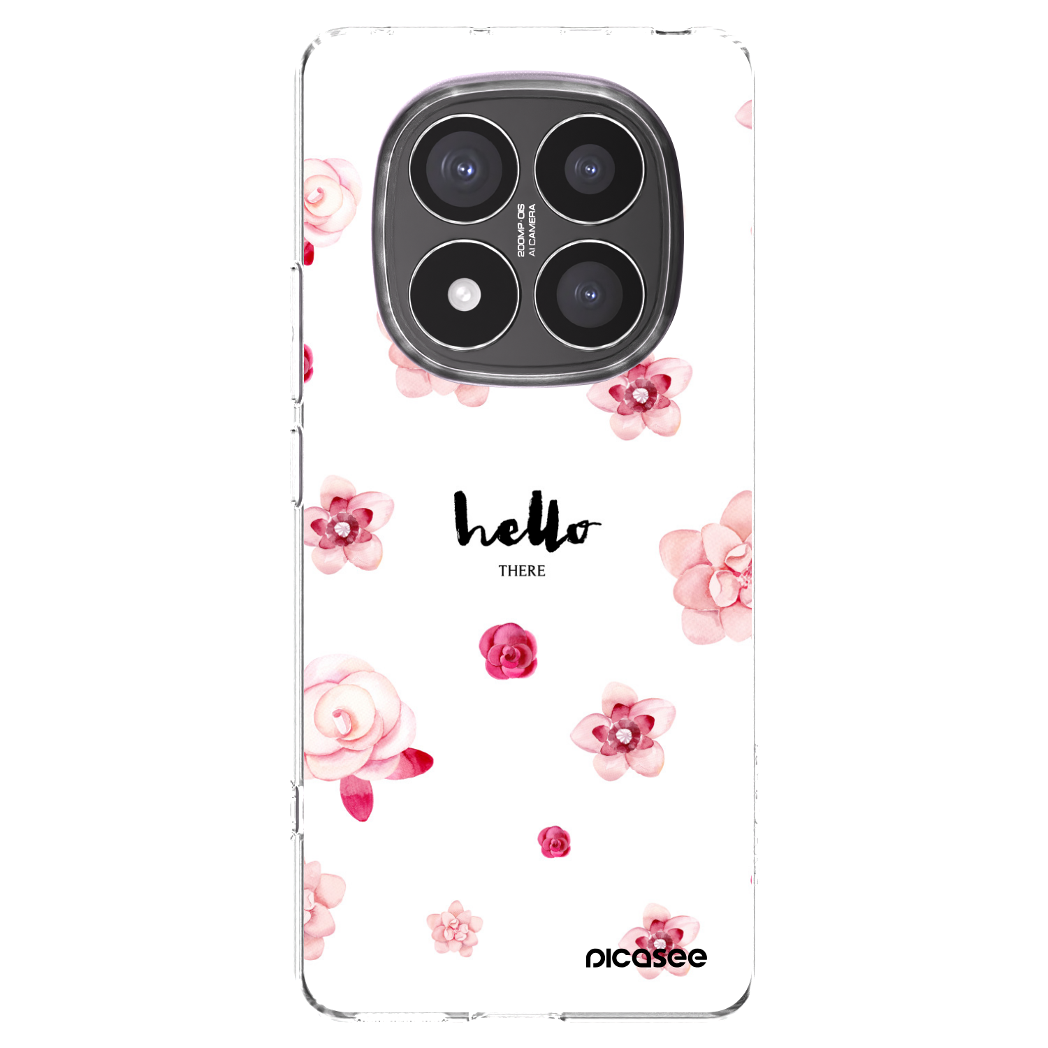 Picasee átlátszó szilikon tok az alábbi mobiltelefonokra Xiaomi Redmi Note 14 Pro+ 5G - Hello there