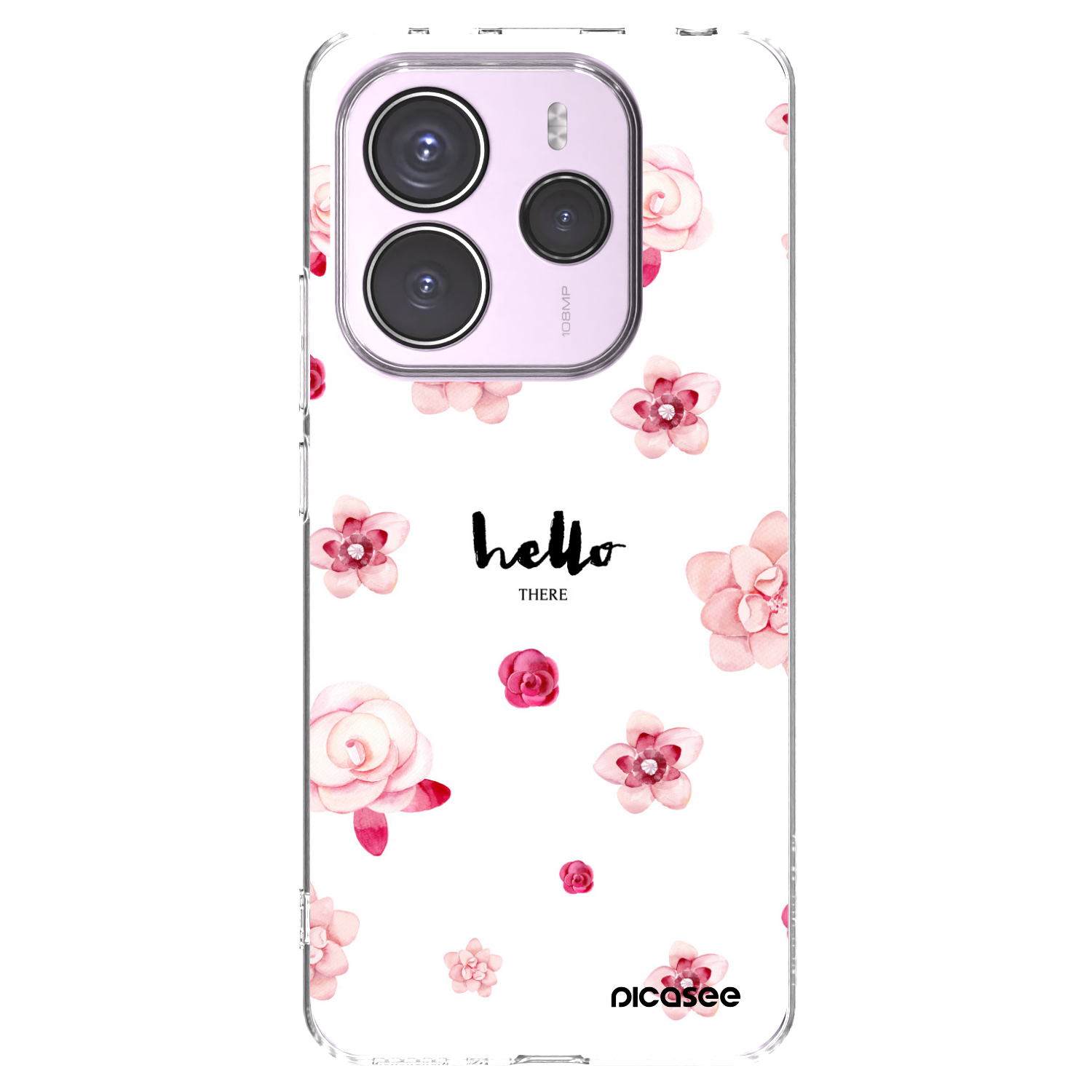 Picasee átlátszó szilikon tok az alábbi mobiltelefonokra Xiaomi Redmi Note 14 5G - Hello there