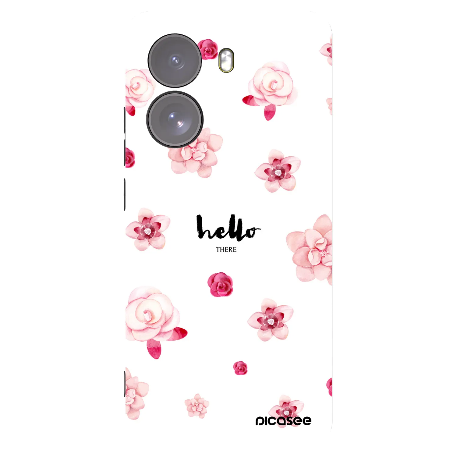 Picasee fekete szilikon tok az alábbi mobiltelefonokra Xiaomi Poco X7 - Hello there