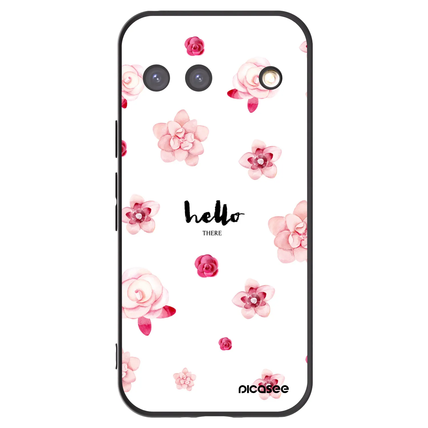 Picasee fekete szilikon tok az alábbi mobiltelefonokra Google Pixel 9 - Hello there