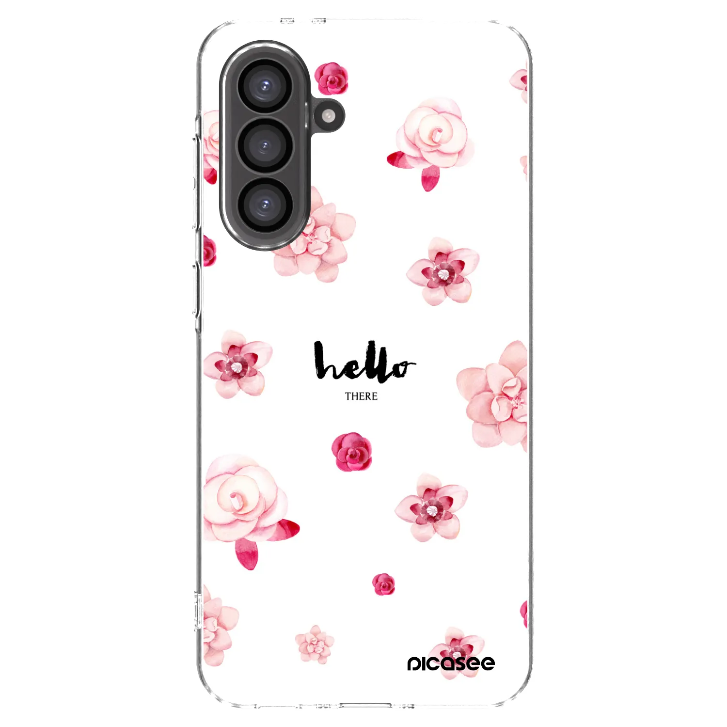 Picasee átlátszó szilikon tok az alábbi mobiltelefonokra Samsung Galaxy A56 5G A566B - Hello there