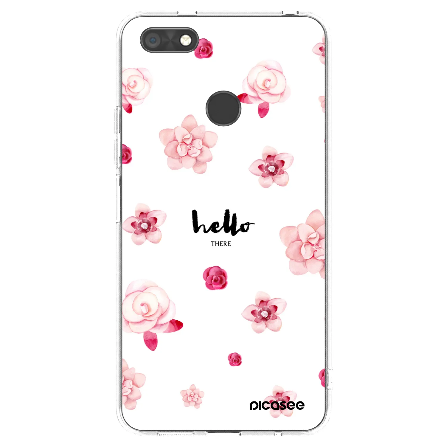 Picasee átlátszó szilikon tok az alábbi mobiltelefonokra Huawei P9 Lite Mini - Hello there