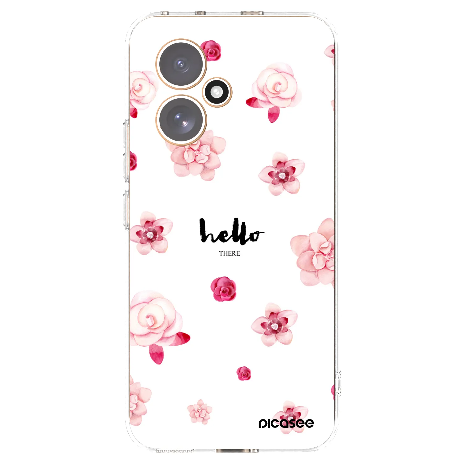 Picasee átlátszó szilikon tok az alábbi mobiltelefonokra Honor 400 5G - Hello there