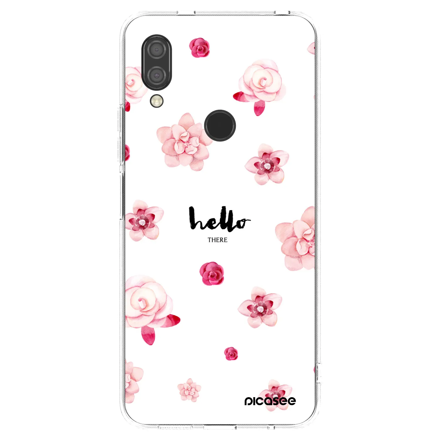 Picasee átlátszó szilikon tok az alábbi mobiltelefonokra Xiaomi Redmi 7 - Hello there