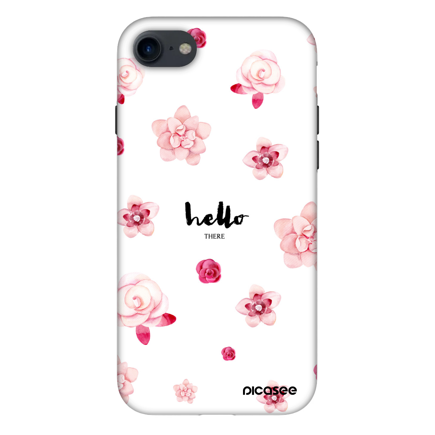 Picasee Fashion Case Apple iPhone SE 2020 - Hello there