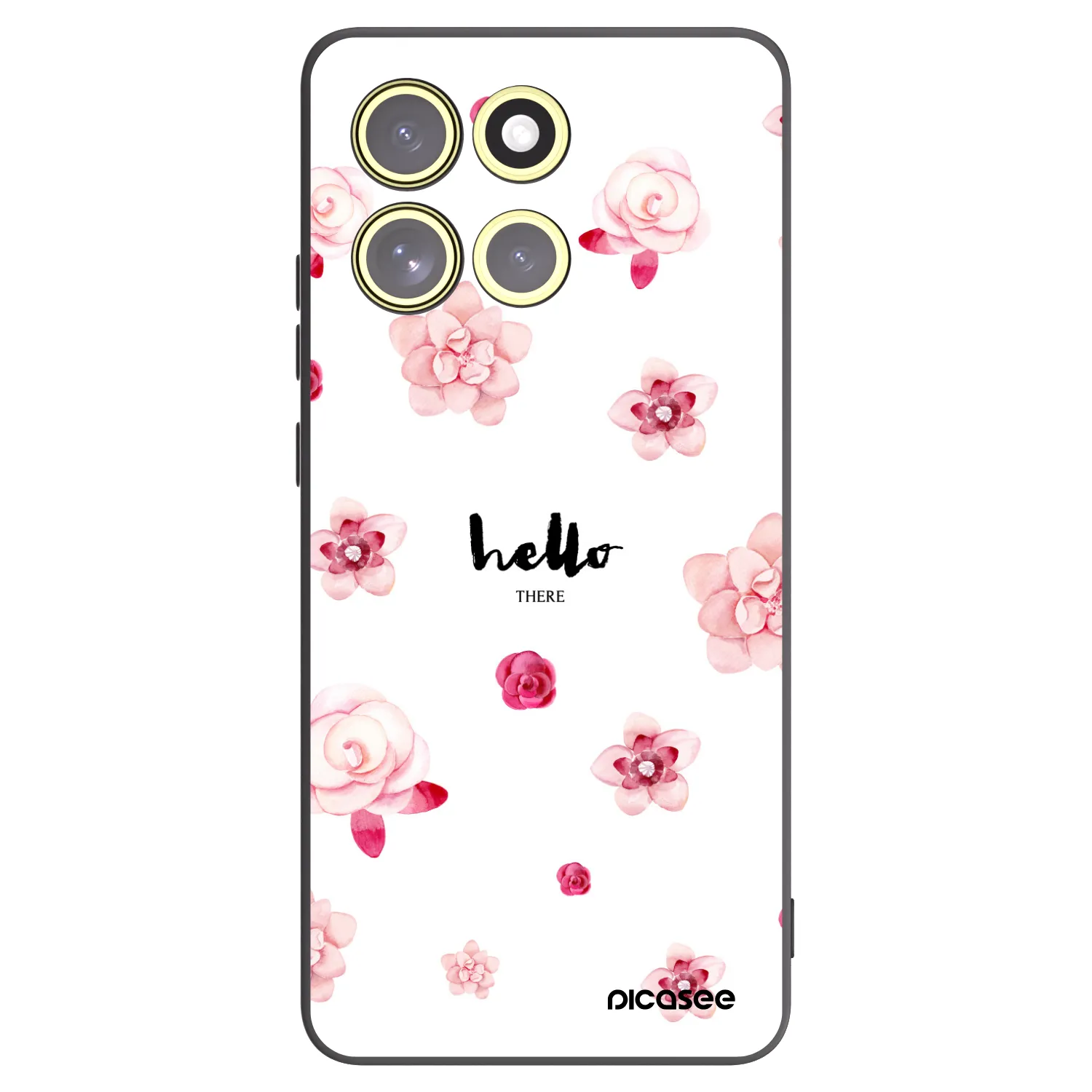 Picasee fekete szilikon tok az alábbi mobiltelefonokra Motorola Moto G86 5G - Hello there