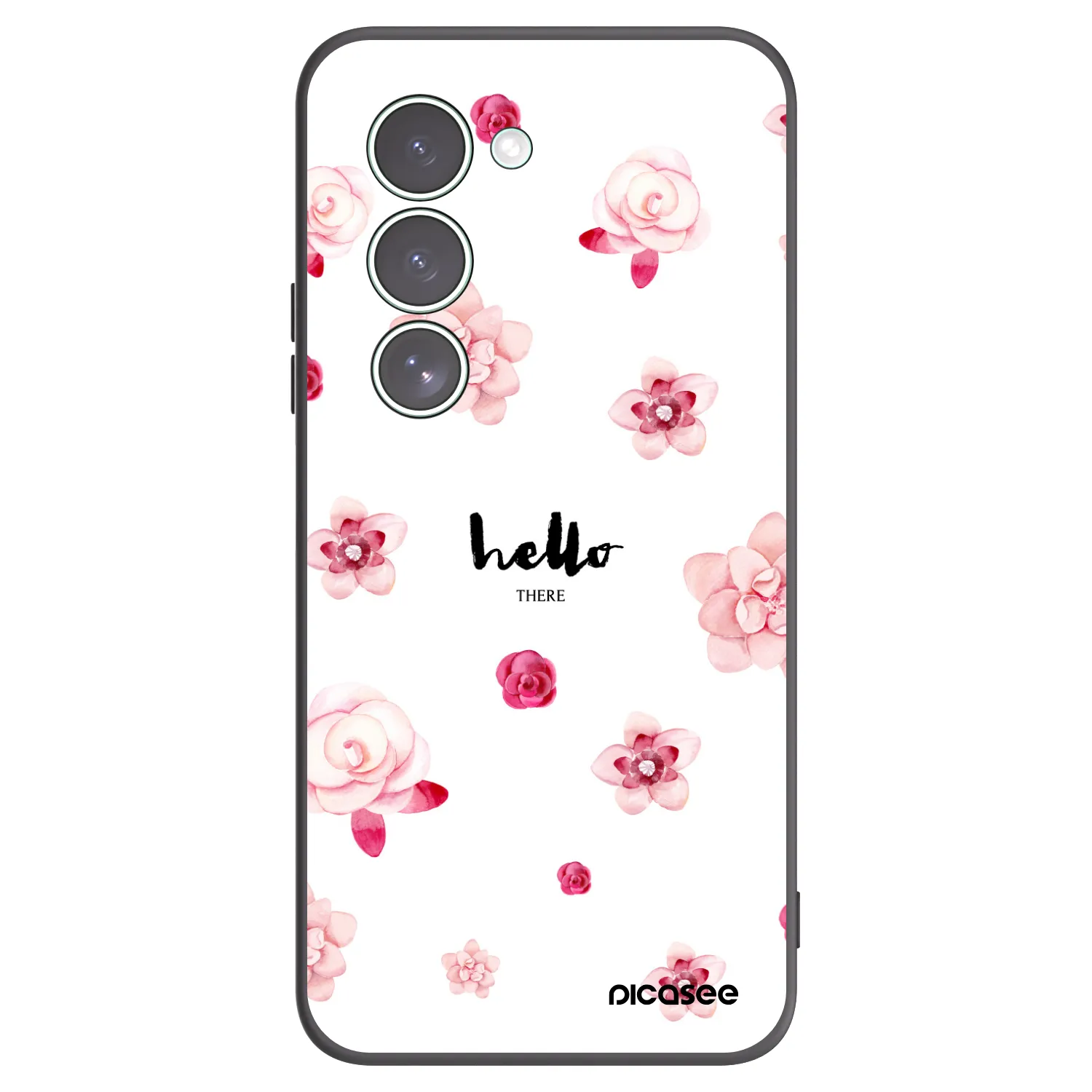 Picasee fekete szilikon tok az alábbi mobiltelefonokra Xiaomi Redmi 15 5G - Hello there