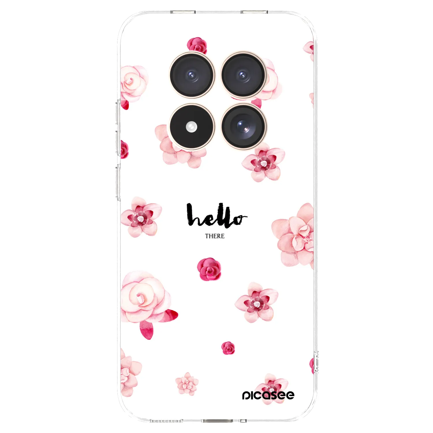 Picasee átlátszó szilikon tok az alábbi mobiltelefonokra Xiaomi Redmi Note 15 Pro 4G - Hello there