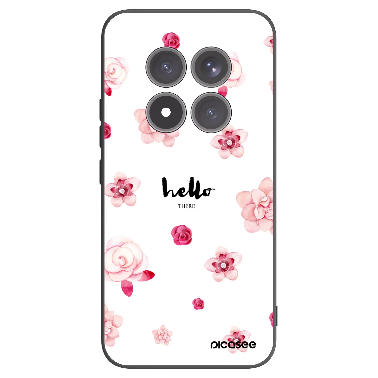 Picasee fekete szilikon tok az alábbi mobiltelefonokra Xiaomi Redmi Note 15 Pro+ - Hello there