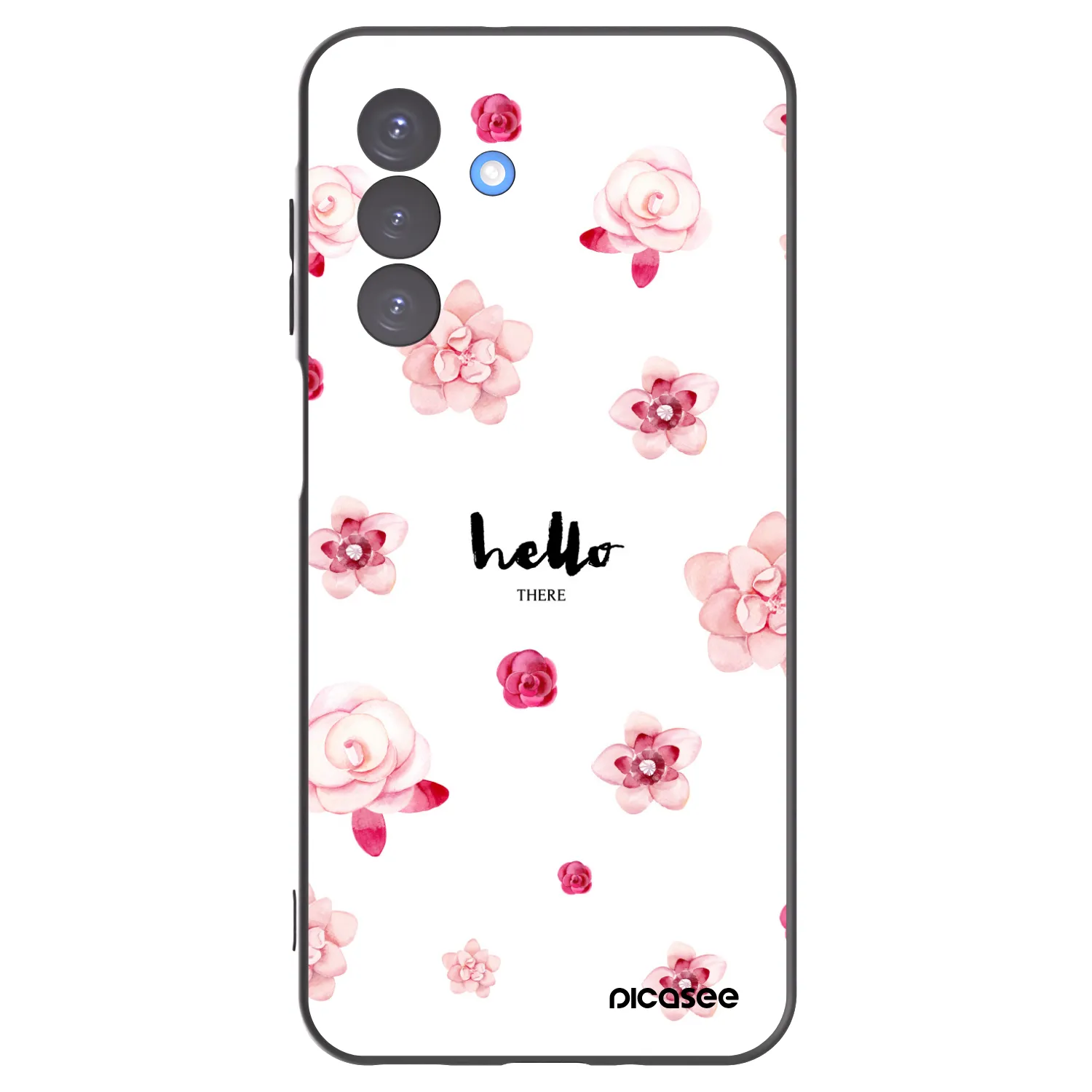 Picasee fekete szilikon tok az alábbi mobiltelefonokra Samsung Galaxy A17 5G - Hello there