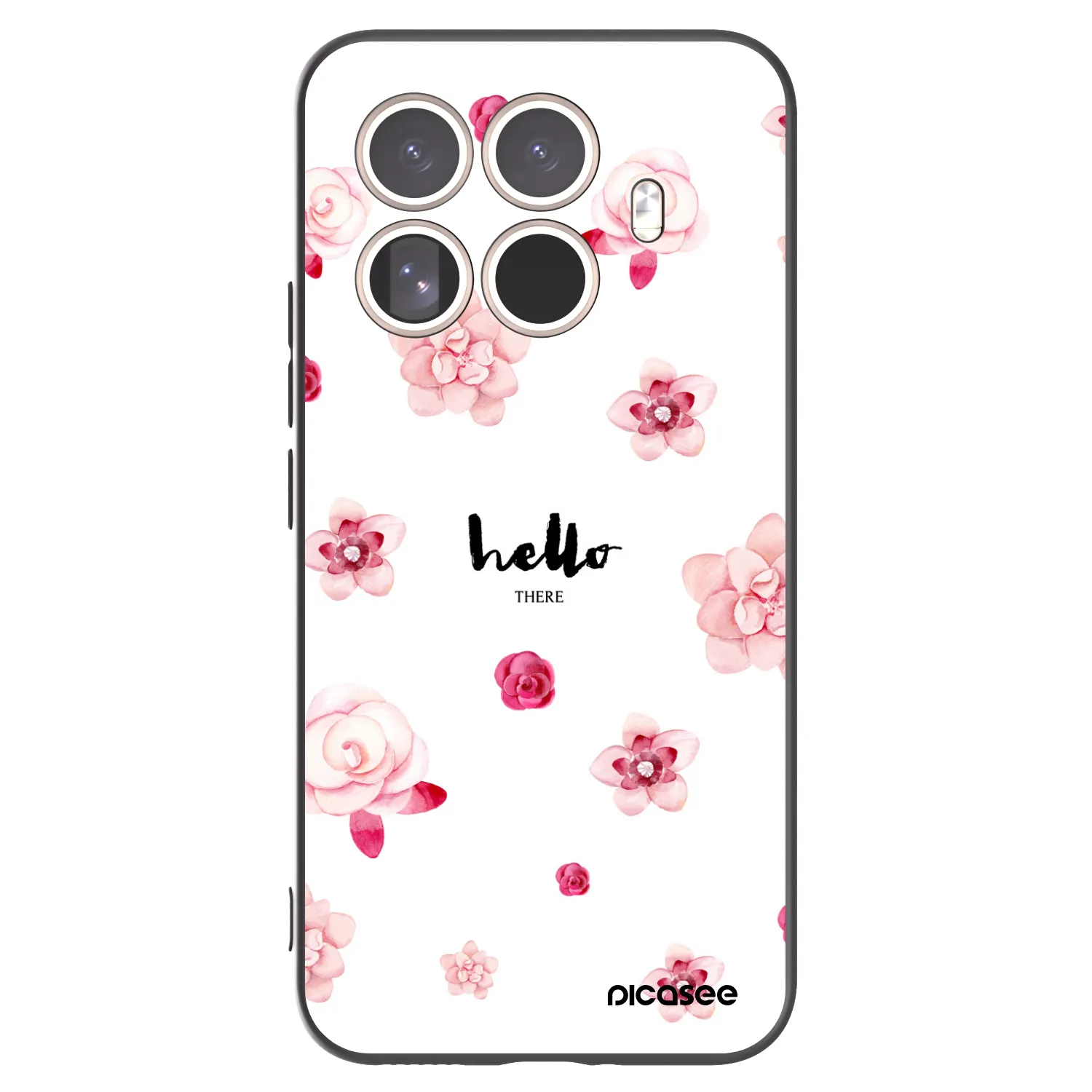 Picasee fekete szilikon tok az alábbi mobiltelefonokra Xiaomi 15T Pro - Hello there