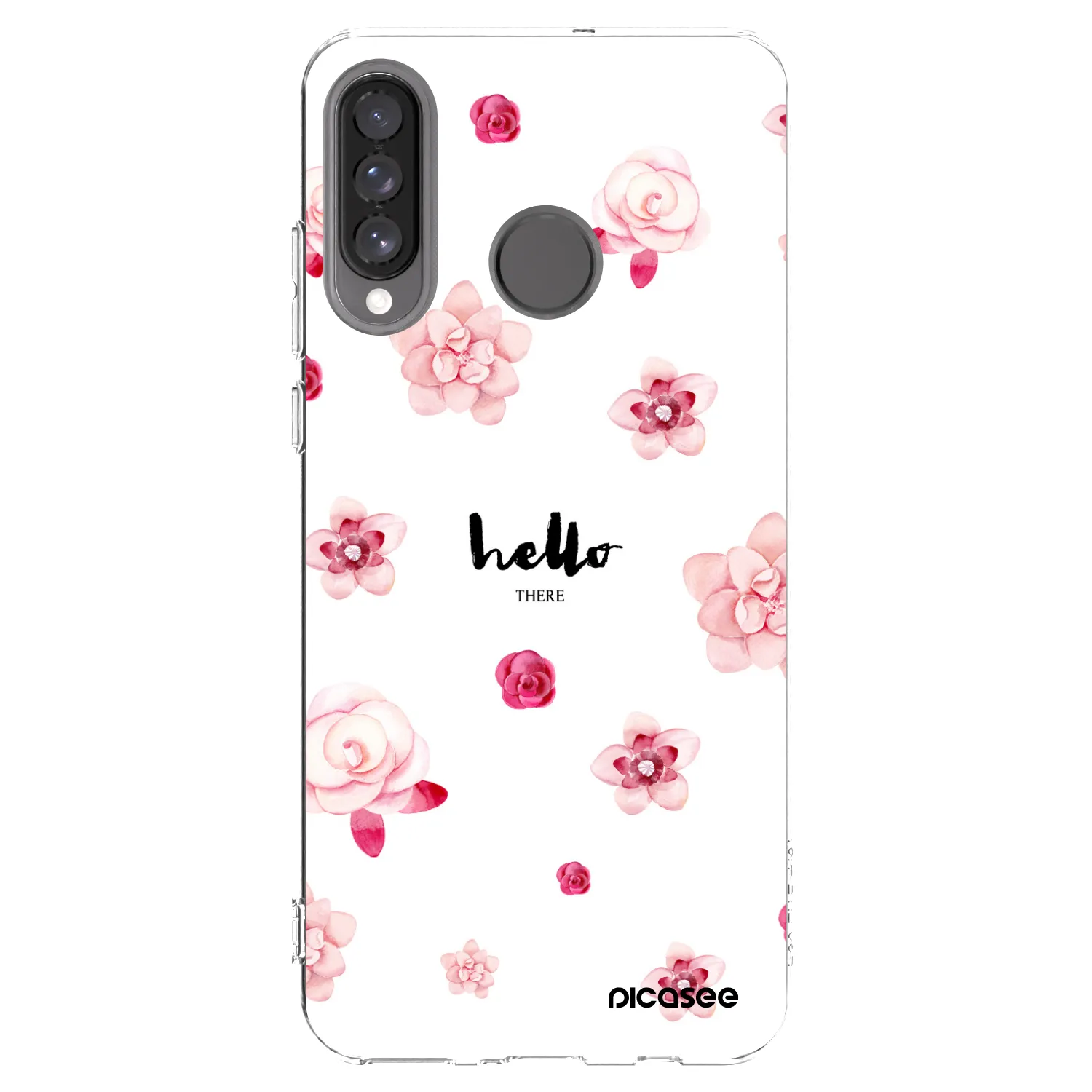 Picasee átlátszó szilikon tok az alábbi mobiltelefonokra Huawei P30 Lite - Hello there