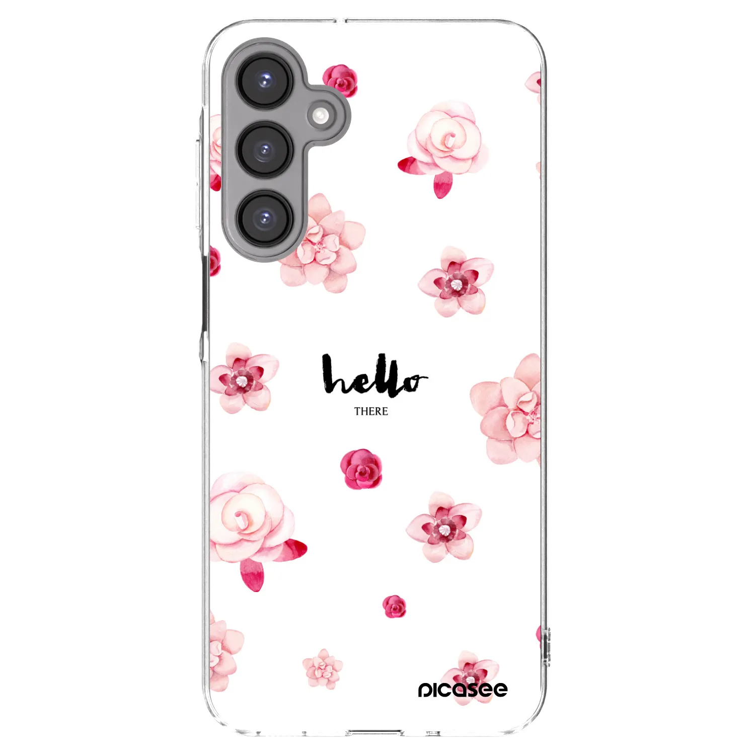 Picasee átlátszó szilikon tok az alábbi mobiltelefonokra Samsung Galaxy A16 4G - Hello there