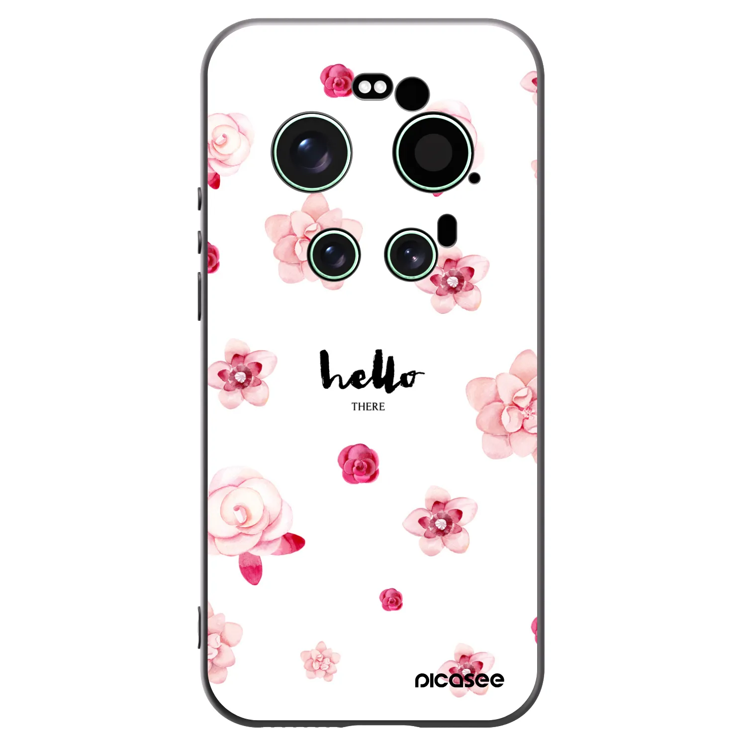 Picasee fekete szilikon tok az alábbi mobiltelefonokra Xiaomi 17 Ultra - Hello there