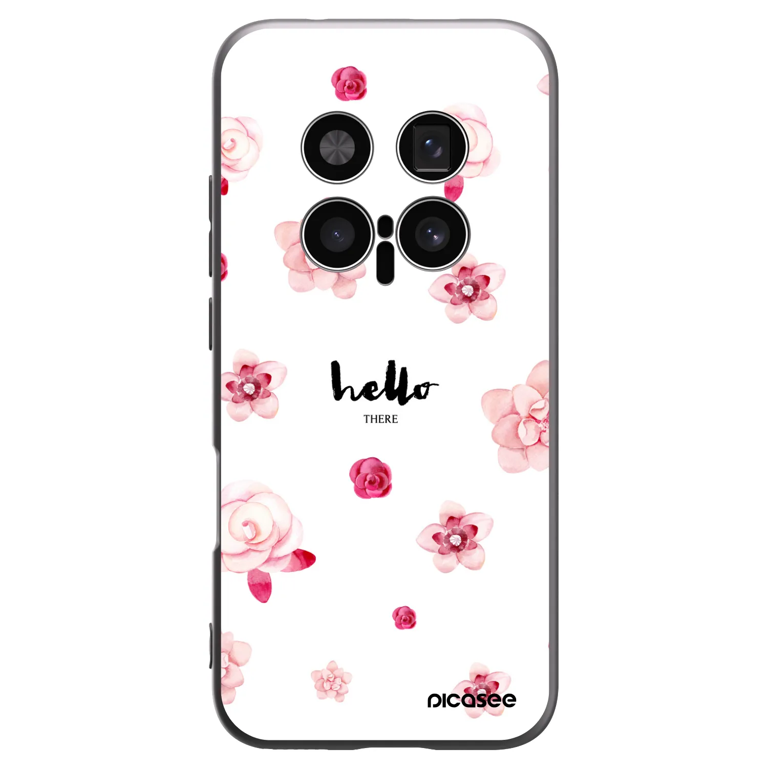 Picasee fekete szilikon tok az alábbi mobiltelefonokra Honor Magic8 Pro 5G - Hello there