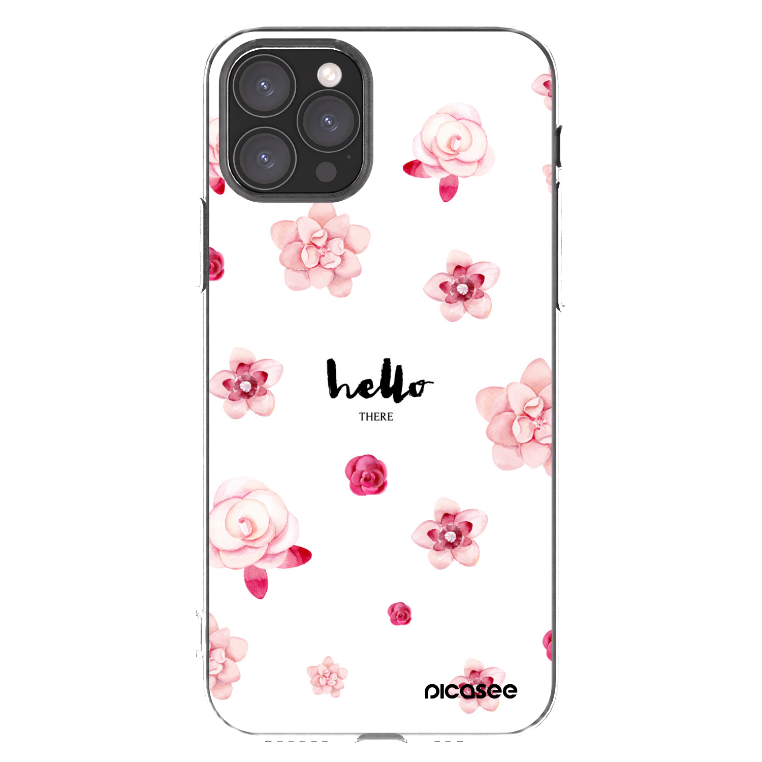 Picasee átlátszó szilikon tok az alábbi mobiltelefonokra Apple iPhone 11 Pro - Hello there