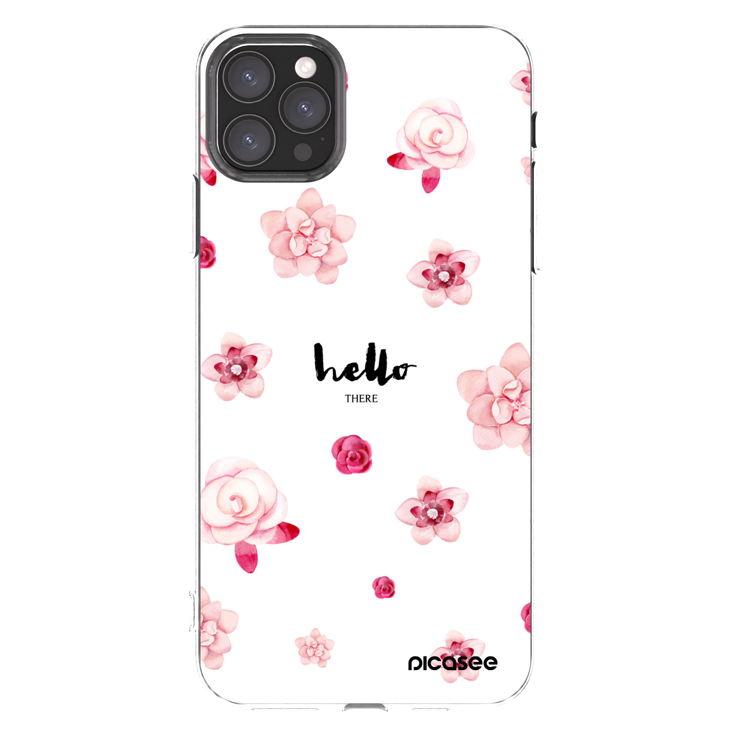Picasee átlátszó szilikon tok az alábbi mobiltelefonokra Apple iPhone 11 Pro Max - Hello there
