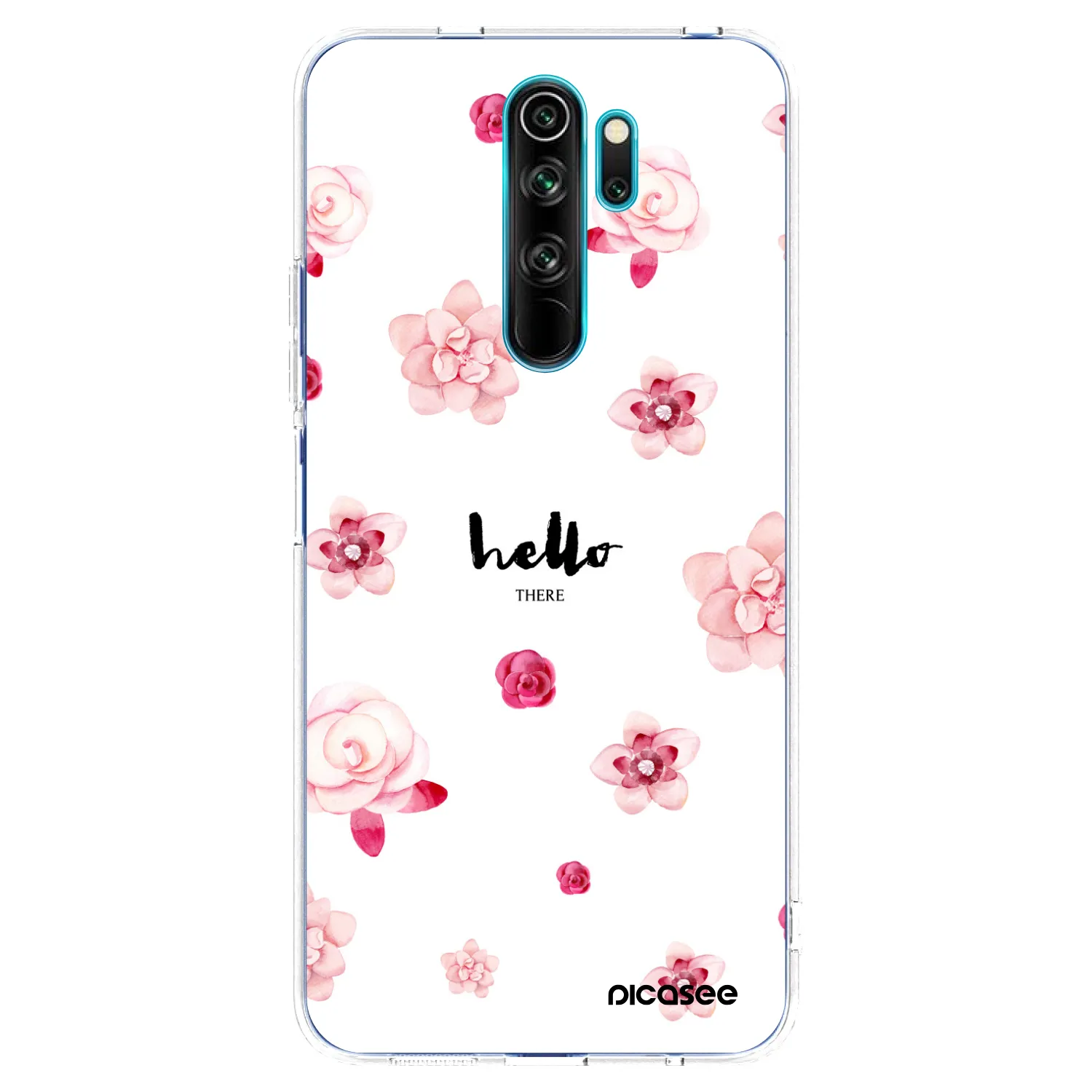 Picasee átlátszó szilikon tok az alábbi mobiltelefonokra Xiaomi Redmi Note 8 Pro - Hello there