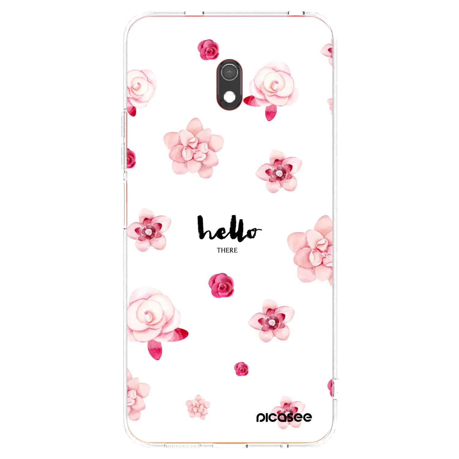 Picasee átlátszó szilikon tok az alábbi mobiltelefonokra Xiaomi Redmi 8A - Hello there