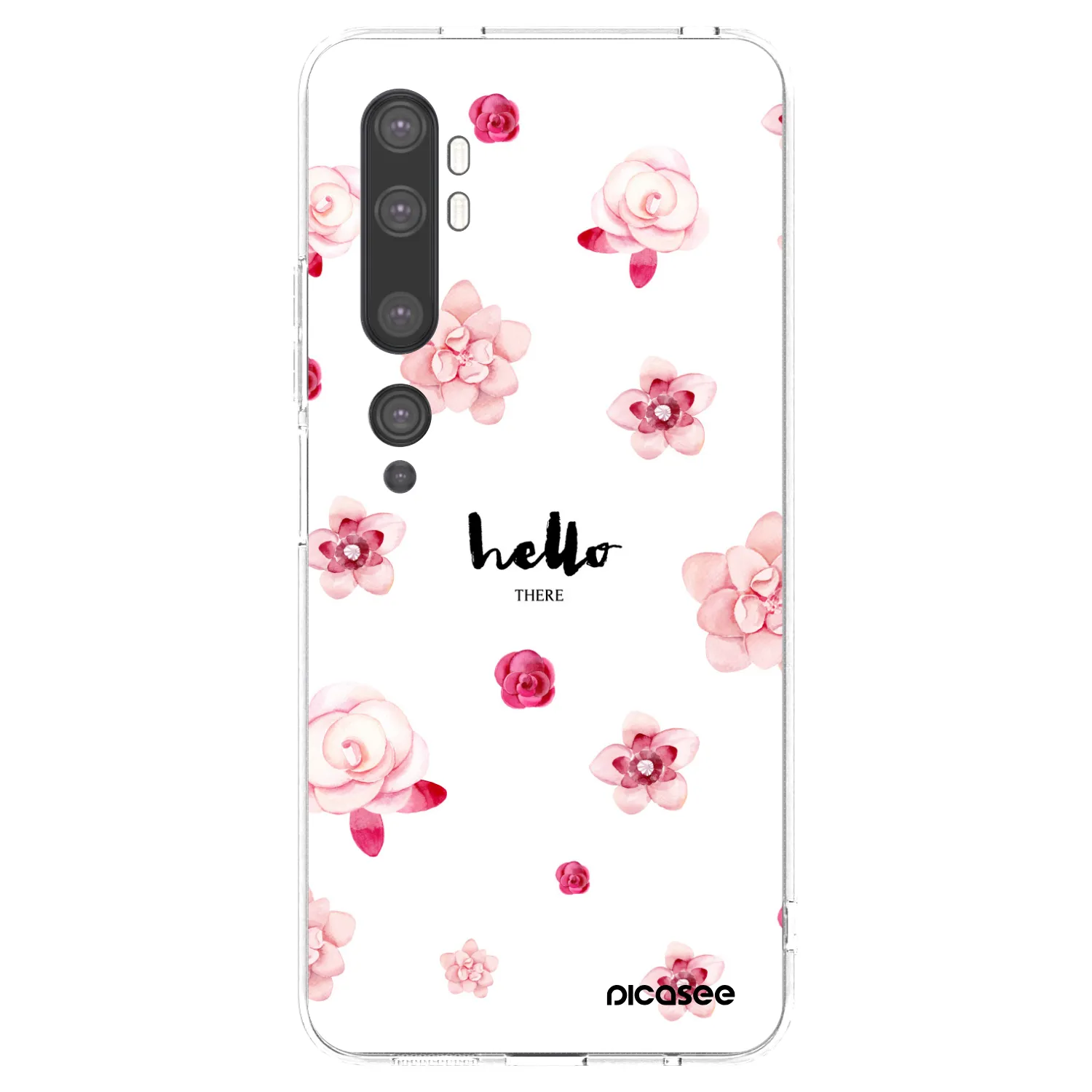 Picasee átlátszó szilikon tok az alábbi mobiltelefonokra Xiaomi Mi Note 10 (Pro) - Hello there