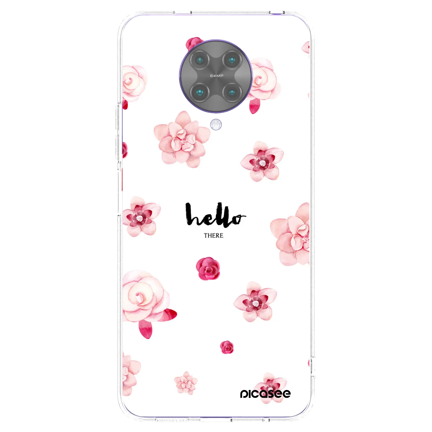 Picasee átlátszó szilikon tok az alábbi mobiltelefonokra Xiaomi Poco F2 Pro - Hello there