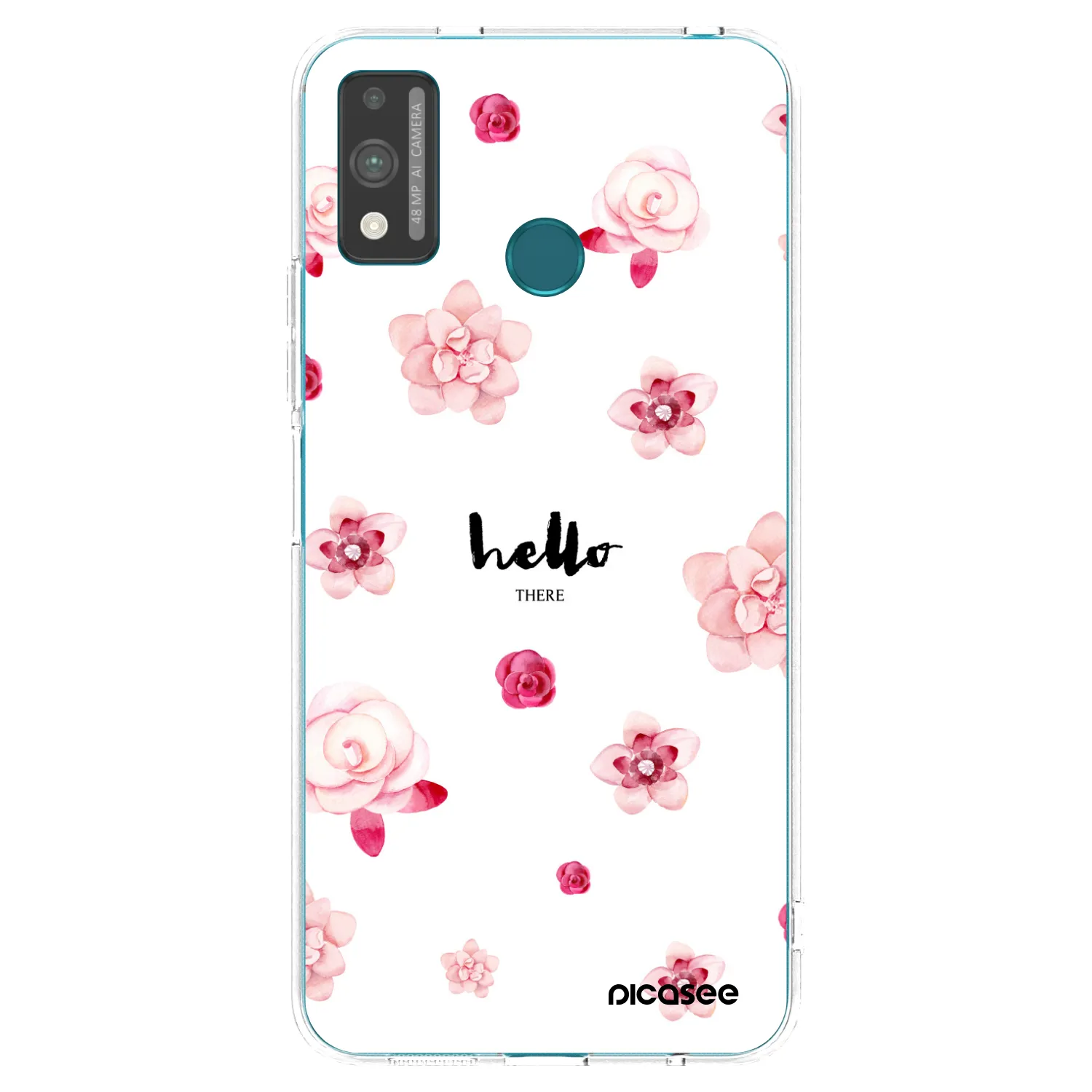 Picasee átlátszó szilikon tok az alábbi mobiltelefonokra Honor 9X Lite - Hello there