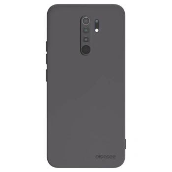 Picasee fekete szilikon tok az alábbi mobiltelefonokra Xiaomi Redmi 9 - Clear