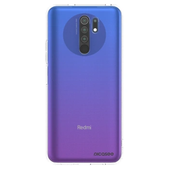 Picasee átlátszó szilikon tok az alábbi mobiltelefonokra Xiaomi Redmi 9 - Clear