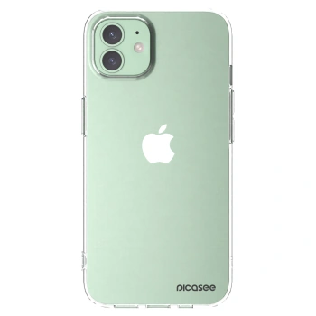 Picasee átlátszó szilikon tok az alábbi mobiltelefonokra Apple iPhone 12 Pro - Clear