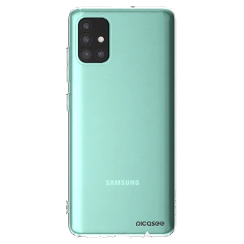 Picasee átlátszó szilikon tok az alábbi mobiltelefonokra Samsung Galaxy M31s - Clear