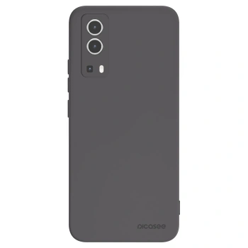 Picasee fekete szilikon tok az alábbi mobiltelefonokra Vivo Y72 5G - Clear