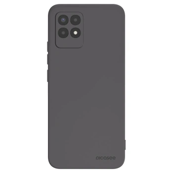 Picasee fekete szilikon tok az alábbi mobiltelefonokra Realme 8i - Clear