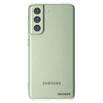 Picasee átlátszó szilikon tok az alábbi mobiltelefonokra Samsung Galaxy S21 FE 5G - Clear