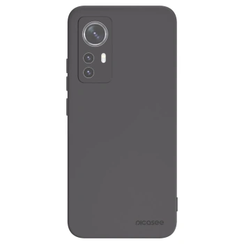 Picasee fekete szilikon tok az alábbi mobiltelefonokra Xiaomi 12 - Clear