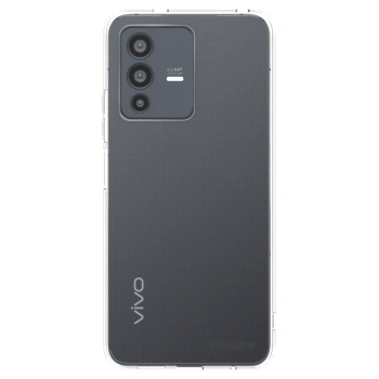 Picasee átlátszó szilikon tok az alábbi mobiltelefonokra Vivo V23 5G - Clear