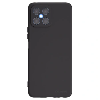 Picasee fekete szilikon tok az alábbi mobiltelefonokra Honor X8 4G - Clear