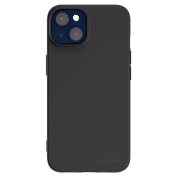 Picasee fekete szilikon tok az alábbi mobiltelefonokra Apple iPhone 14 - Clear