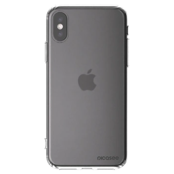 Picasee átlátszó szilikon tok az alábbi mobiltelefonokra Apple iPhone X/XS - Clear