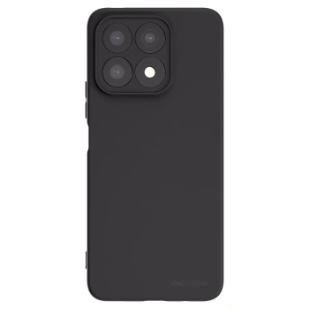 Picasee fekete szilikon tok az alábbi mobiltelefonokra Honor X8a - Clear