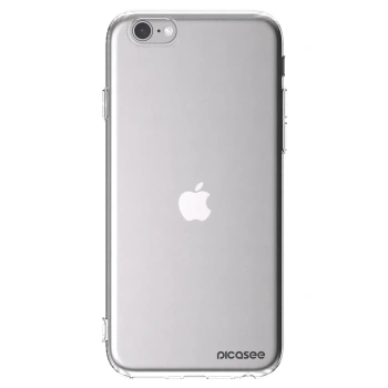 Picasee átlátszó szilikon tok az alábbi mobiltelefonokra Apple iPhone 6/6S - Clear