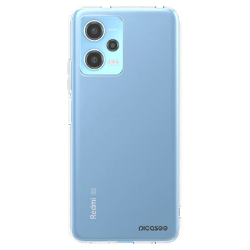 Picasee átlátszó szilikon tok az alábbi mobiltelefonokra Xiaomi Redmi Note 12 5G - Clear