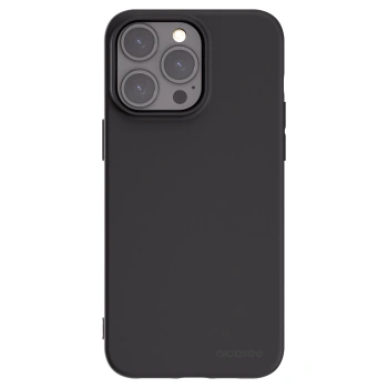 Picasee fekete szilikon tok az alábbi mobiltelefonokra Apple iPhone 15 Pro Max - Clear