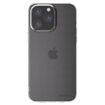 Picasee átlátszó szilikon tok az alábbi mobiltelefonokra Apple iPhone 15 Pro Max - Clear
