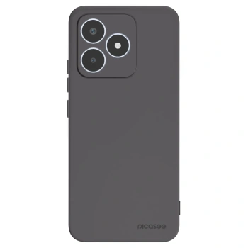 Picasee fekete szilikon tok az alábbi mobiltelefonokra Realme C53 - Clear