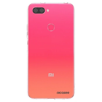 Picasee átlátszó szilikon tok az alábbi mobiltelefonokra Xiaomi Mi 8 Lite - Clear