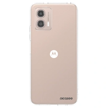 Picasee átlátszó szilikon tok az alábbi mobiltelefonokra Motorola Moto G53 5G - Clear