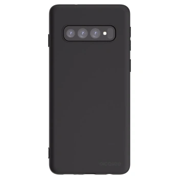 Picasee fekete szilikon tok az alábbi mobiltelefonokra Samsung Galaxy S10 G973 - Clear